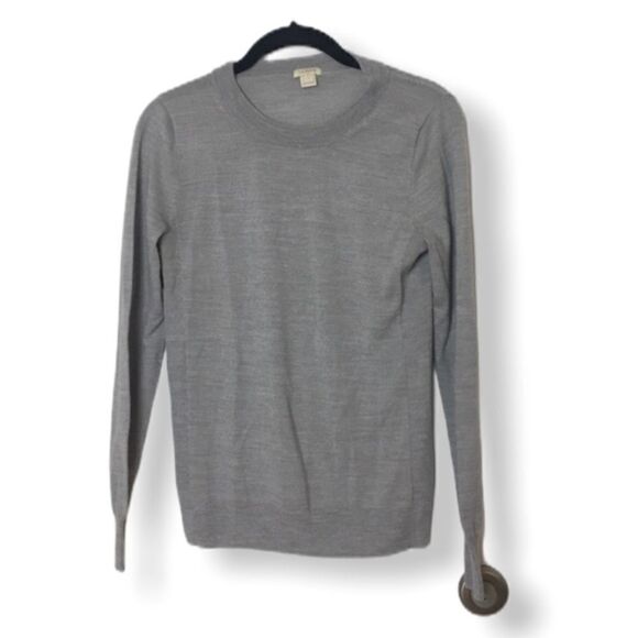 J. Crew SZ S grey sweater - Picture 2 of 3